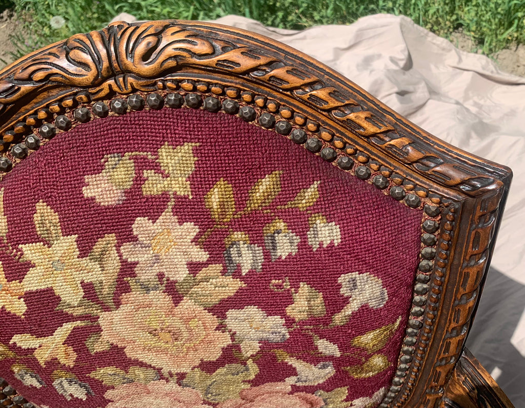 Antique French Louis XV Tapestry Armchair Available For Immediate Sale At  Sotheby's