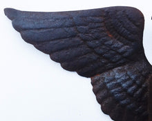 1750-1795 Americana Federal Folk Art Cast Iron Bald Eagle