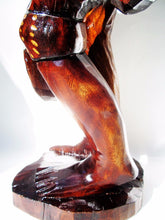 Folk Art Black Americana Carved Statue