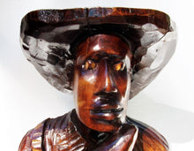 Folk Art Black Americana Carved Statue