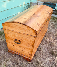 1725 Pine Immigrant Trunk Dome Blanket Chest