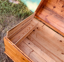 1725 Pine Immigrant Trunk Dome Blanket Chest