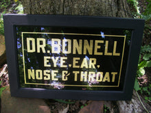 Dr. Bonnell Antique Folk Art Medical Sign