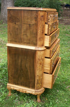 Marquetry Masterpiece Antique Furniture Chest Drawers Dresser French Provincial