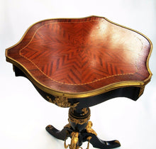 French @Circa 1860 Antique Empire Tea Table Candle Stand